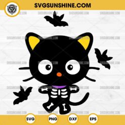 Sanrio Chococat Skeleton Halloween SVG