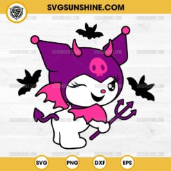 Sanrio Witch Kuromi Halloween SVG