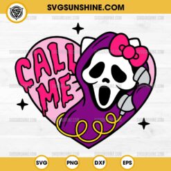 Calle Me Hello Kitty Scream Halloween SVG