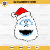 Abominable Snowman Christmas SVG, Bigfoot Yeti Christmas SVG