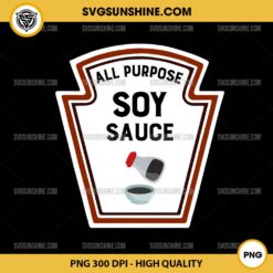 All Purpose Soy Sauce PNG, Group Condiments PNG File