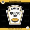 Cheesy Queso Dip PNG, Group Condiments Halloween Costume PNG File