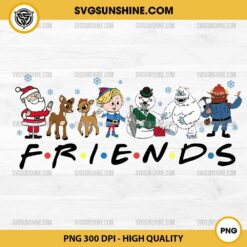 Christmas Movie Friends PNG, Rudolph The Red Nosed Reindeer Characters PNG