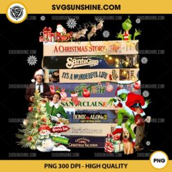 Christmas Movies VHS PNG, VHS Tapes PNG, 90s VHS Christmas PNG, 90s Christmas PNG