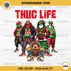 Christmas Thug Life PNG, Christmas Movie Characters Thug Life PNG, Thug Life Merry Christmas PNG