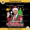 Christmas Trump Santa Claus PNG, Trump I'll Be Home For Christmas PNG