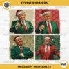 Christmas Trump Santa Hat PNG, Trump 2024 Christmas PNG Sublimation