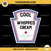 Cool Whipped Cream PNG, Group Condiments PNG File Designs For Shirts