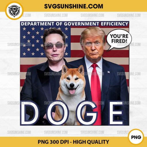 DOGE Department of Government Efficiency PNG File