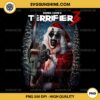 Damien Leone's Terrifier 3 Christmas PNG, Art the Clown Santa Claus Christmas PNG