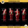 Funny Trump Dance Christmas PNG, Santa Claus Trump PNG, Donald Trump Christmas PNG