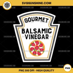 Gourmet Balsamic Vinegar PNG, Group Condiments PNG File Designs For Shirts