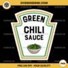 Green Chili Sauce PNG, Group Condiments Halloween Costume PNG File