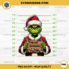 Grinch Mugshot PNG, Merry Grinchmas PNG File