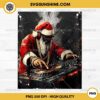 Hip Hop Santa Claus Dj Christmas PNG File