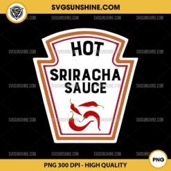 Hot Sriracha Sauce PNG, Group Condiments PNG File