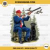 Hunting Trump PNG, Camo Hunting Trump PNG, Hello Hunting Season PNG