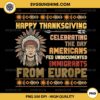 Indigenous Happy Thanksgiving PNG, Americans Fed Undocumented Immigrants PNG