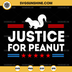 Justice For Peanut SVG, The Squirrel 2024 SVG