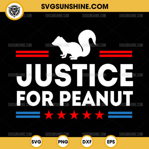 Justice For Peanut SVG, The Squirrel 2024 SVG