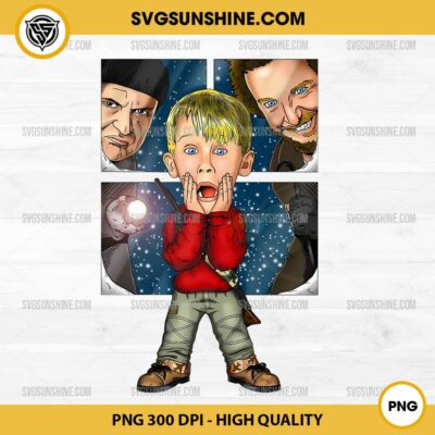 Kevin Home Alone PNG, Christmas Movie PNG File, Home Alone Kevin