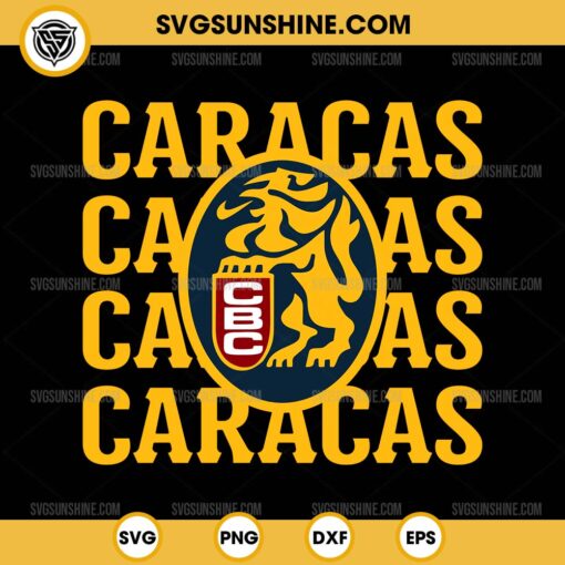 Leones del Caracas SVG PNG File