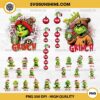 Personalized Mama and Daddy Grinch PNG, Leopard Mama Grinch PNG, Grinch Kids Name PNG