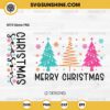 Merry Christmas Tree SVG PNG, Christmas Season With Sleeve SVG PNG Designs