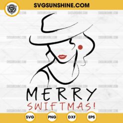 Merry Swiftmas SVG PNG Cricut Silhouette