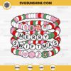 Merry Swiftmas SVG, Taylor Swift Christmas SVG, Taylor Swift Friendship Bracelet Christmas SVG PNG