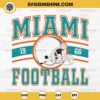 Miami Football 1966 SVG, Miami Dolphins SVG, Football SVG