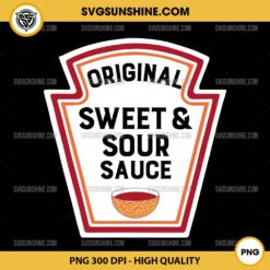 Original Sweet and Sour Sauce PNG, Group Condiments PNG File