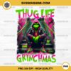 Original Thug Life Grinchmas PNG Sublimation