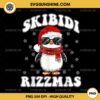 Penguin Skibidi Rizzmas PNG, Christmas Penguin PNG