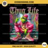 Pink Grinch Thug Life PNG, Christmas Grinch Thug Life PNG