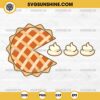 Pumpkin Pie Pac Man SVG, Kids Thanksgiving SVG, Pacman Pie SVG