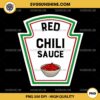 Red Chili Sauce PNG, Group Condiments Halloween Costume PNG File