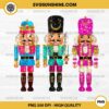 Sequin Sparkly Nutcrackers PNG, Glitter Nutcracker PNG, Nutcracker Christmas PNG