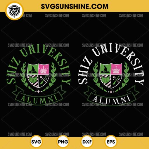 Shiz University Alumni SVG Bundle, Wicked SVG PNG File