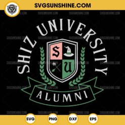 Shiz University Alumni SVG, Shiz University Wicked SVG PNG