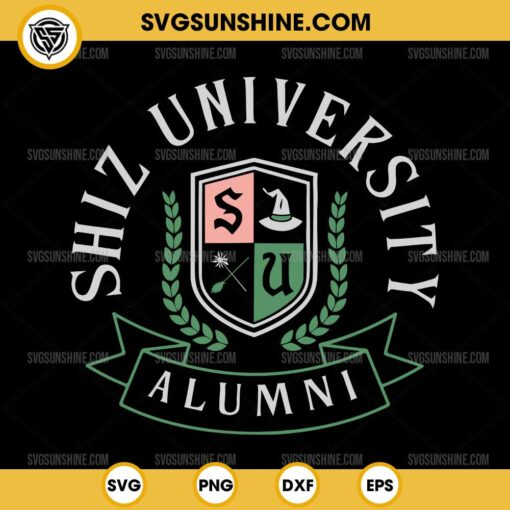 Shiz University Alumni SVG, Shiz University Wicked SVG PNG