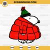 Snoopy Puffer Jacket SVG, Cute Winter Snoopy SVG, Snoopy With Puffy Coat SVG