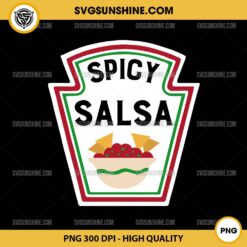 Spicy Salsa PNG, Group Condiments Halloween Costume PNG File