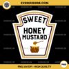 Sweet Honey Mustard PNG, Group Condiments Halloween Costume PNG File