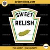 Sweet Relish PNG, Group Condiments Halloween Costume PNG File