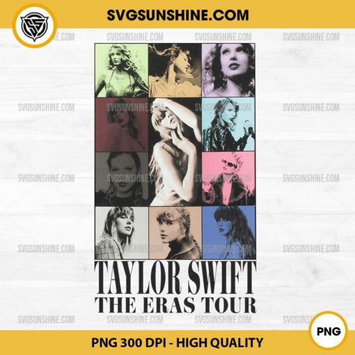 Taylor Swift The Eras Tour PNG File Digital Download