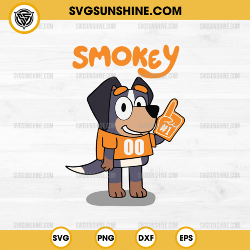 Tennessee Smokey Dog SVG, Tennessee Vols Smokey Dog SVG, Tennessee Volunteers Mascot SVG