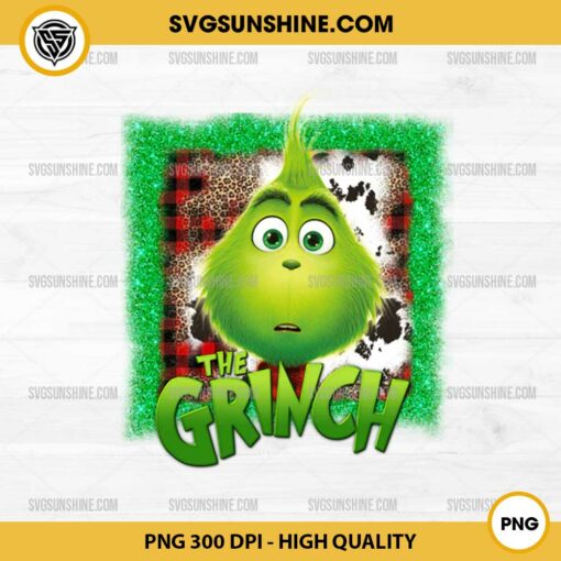 The Grinch PNG Sublimation Designs