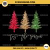 Tis The Season Christmas Tree PNG File