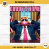 Trump Daddy's Home PNG, Trump Pink Bubble Gum PNG